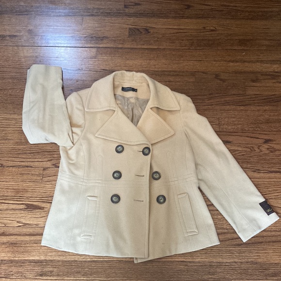 Tribal cream pea coat - Picture 2 of 9